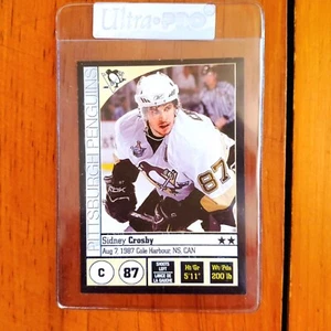 Pegatina álbum de hockey Panini 2008-09 Sidney Crosby #106 Pittsburgh Penguins afilada - Imagen 1 de 2