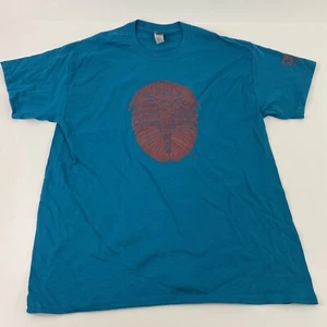 Camiseta Unisex Adulto Museo de la Tierra Ithaca Nueva York Azul Azul Grande Fósil - Imagen 1 de 7