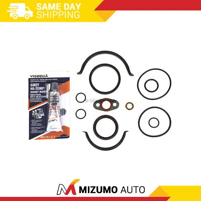 Junta de cubierta de distribución compatible con 95-13 Infiniti Nissan DOHC VQ30DE VQ35DE VQ40DE Foto 1 de 3