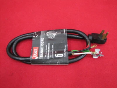 CAROL RANGE CORD. 4 conductor Grounded General Cable. 50AMPS Foto 1 de 3