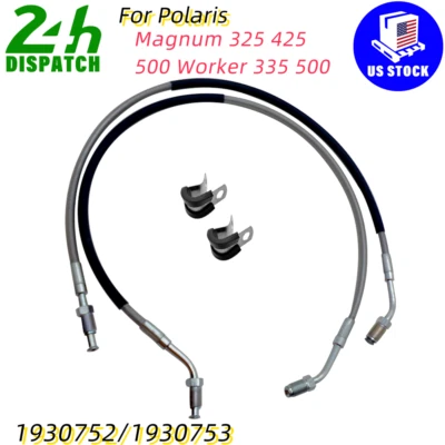 Manguera de freno delantera izquierda y derecha para Polaris Magnum 325 425 500 Worker 335 500 Foto 1 de 4