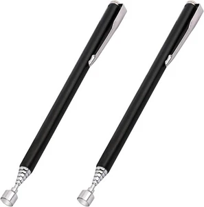 2Pcs Magnetic Telescoping Pick up Tool for Small Metal Tools with Pocket Clip 3 - Picture 1 of 7