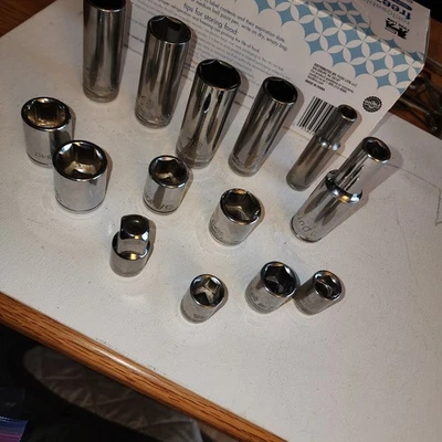 DURALAST МЕТРИЧЕСКИЕ РАЗНЫЕ ЛОТ ИЗ 3/8» РОЗЕТКИ LT 425 - Изображение 1 из 4