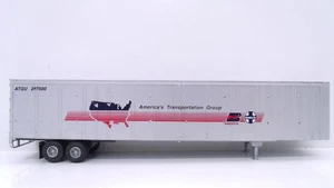 HO Custom 53' Burlington Northern Santa Fe Piggyback Trailer ONLY For Flat Car - Picture 1 of 17