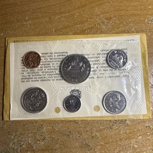 Juego de la Casa de la Moneda Real Canadiense 1969 sin circular | 6 monedas | ¡Paquete original en caja! ! - Imagen 1 de 1
