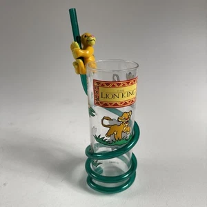Vintage Der König der Löwen Simba Crazy Straw Plastikbecher - Bild 1 von 10