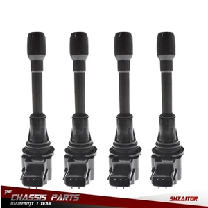 UF549 4Pcs Ignition Coil For Nissan Rogue ALtima 2007 2008 2009-2015 L4 2.5L - Picture 1 of 9