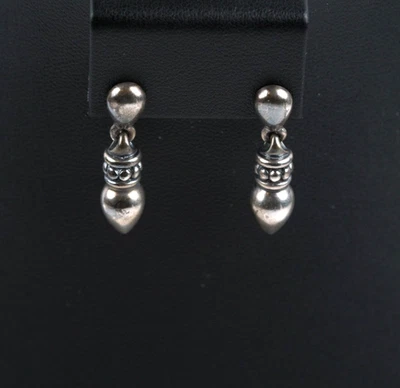 Pendientes colgantes de plata de ley James Avery retirados postes Foto 1 de 4