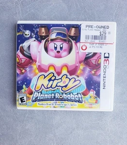 Kirby Planet Robobot Nintendo 3DS Videospiel Amiibo (NUR HÜLLE UND HANDBUCH) - Bild 1 von 7