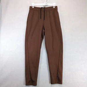Pantalones deportivos Head marrón forrados de vellón para hombre M bolsillos elásticos en la cintura - Imagen 1 de 10