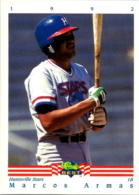 Marcos Armas 1992 Classic Best #134 Huntsville Stars - Image 1 of 2
