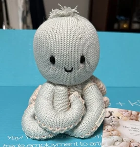 Cuddle + Kind Baby Octopus (Sea Glass Blue) Limited Edition 2025 Plush Toy 6” - Picture 1 of 1