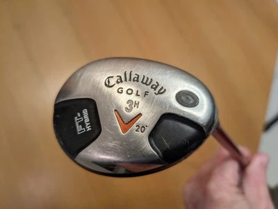 Callaway Fusion FT 3 Hybrid 20° 3HY 3H Aldila NVS Graphite S-Flex RH 40.5" VGUC - Image 1 of 4