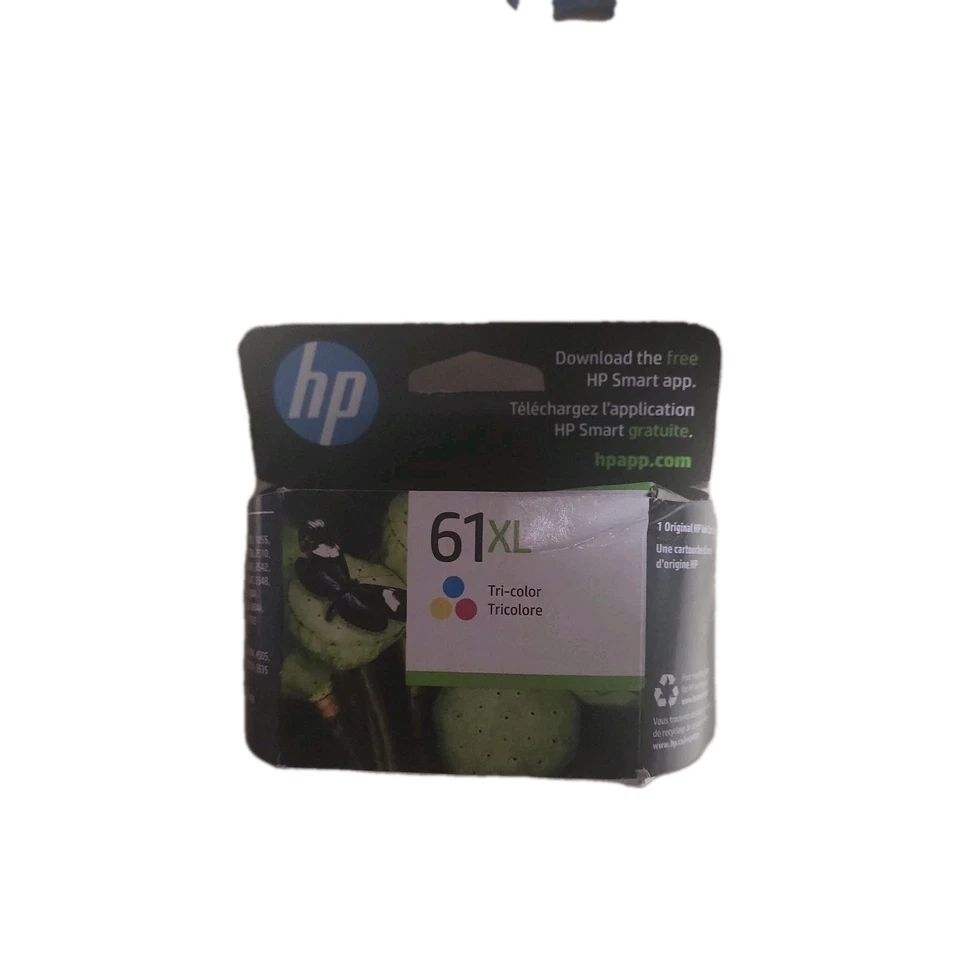 HP 61XL Tri-Color Ink Cartridge Exp 2026 - Image 1 of 1