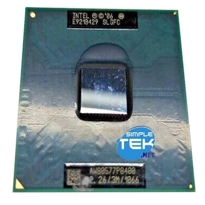Intel Core Duo 2 P4800 Slgfc Proccesore 2.26ghz Bga479 Pga478 Cpu Ricondizionato - Immagine 1 di 3