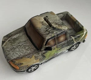 Rivers Edge Camo Pick Up Truck Piggy Bank - Gift for Hunter Outdoor Enthusiast - Picture 1 of 8