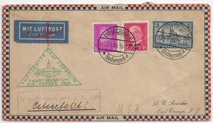 1930 Graf Zeppelin Baltic Sea Trip, Friedrichshafen, Germany to ... (66026) - Picture 1 of 2