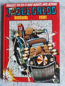 Judge Dredd Annual 1981 - Hardback Book - VG+ Condition - Picture 1 of 1