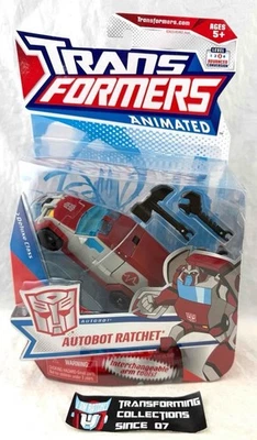 Transformers Animated 2010 Deluxe Class Autobot Ratchet MOSC - Image 1 of 2
