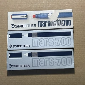 Staedtler Mars Technical Drawing Pens Set of 3 0.6 0.8 1.2 Made in Germany - Picture 1 of 5