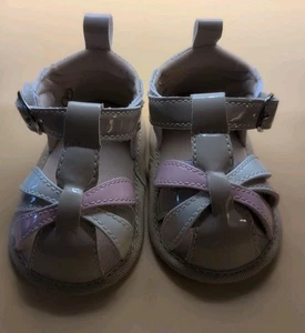 Scarpe bambino stile sandalo Kensie taglia 1 spedizione gratuita USA - Foto 1 di 6