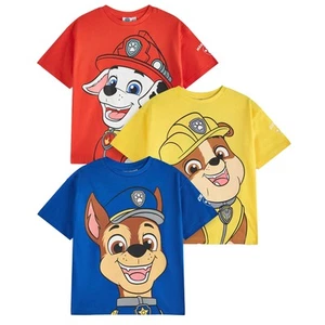 Paw Patrol Boys Characters Short-Sleeved T-Shirt (Pack of 3) (NS8719) - Picture 1 of 3