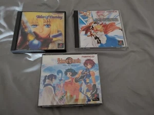 Tales of Destiny, Eternia, Phanrasia PS1 Spiele Lot Japan Import NTSC-J - Bild 1 von 4