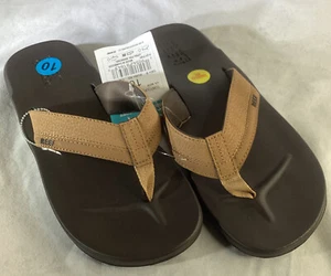 reef cushion comfort sandals mens brown. Size 10 - Bild 1 von 1