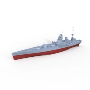 SSC350706S-A 1/350 Military Model Kit HMS Nelson Rodney 1940 FULL HULL 3D PRINT - Bild 1 von 3