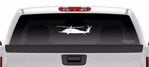 Sikorsky A UH-60L Black Hawk Helicopter Decal, Vinyl Truck, Boat,Window Stickers - Picture 1 of 1