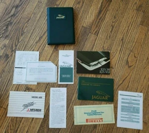 1987 JAGUAR XJS XJ-S OWNERS MANUAL + ELECTRICAL CHARTS - Picture 1 of 7