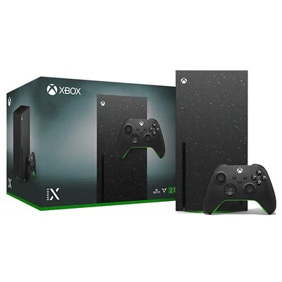 Microsoft Xbox Series X 2TB Video Game Console - Galaxy Black Special Edition - Image 1 of 4
