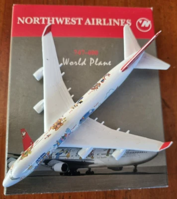 NOROESTE .B747-400.Schabak # 921/37. Escala 1:600. COMO NUEVO. Modelo de avión mundial. Foto 1 de 2