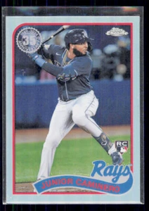 2024 Topps Chrome '89 #89CB-15 Junior Caminero Tampa Bay Rays - Bild 1 von 2