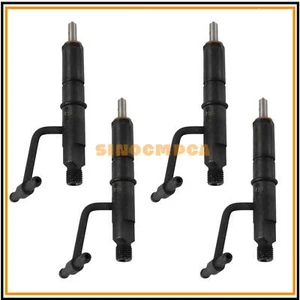 4X 4JB1 Fuel Injector 6646906 1112100BB for Mustang Bobcat 843 853 1213 Loader - Picture 1 of 4