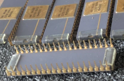 AMI 40-Pin DIP KS-21881 L3 C2759 Purple & Gold~ Collector/Scrap ~ Vintage ~ CPU - Image 1 of 4