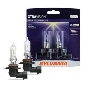 Sylvania 9005 XtraVision Halogen Vehicle Light Bulbs Pair Enhanced Visibility - Picture 1 of 7