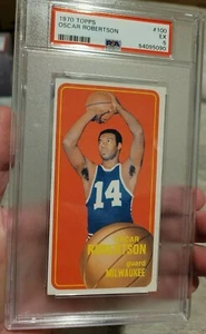 1970 Topps Basketball Oscar Robertson #100 PSA 5 - Bild 1 von 2