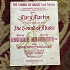Mary Martin: The Sound Of Music sélection vocale, partition de musique et livre de chansons (1959)