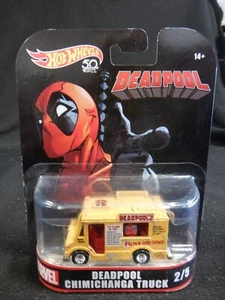Hot Wheels - Deadpool Chimichanga Truck - New On Card - Picture 1 of 3