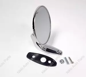 Chrome Door Side Mirror Outside / Exterior Rearview Mirror for 1966-75 Mopar - Picture 1 of 5
