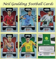 Panini PRIZM World Cup 2018 ☆ SILVER PARALLEL ☆ Football Cards #201 to #300