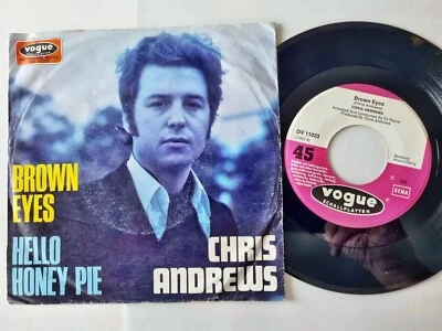 Chris Andrews - Brown eyes 7'' Vinyl Germany Foto 1 de 4