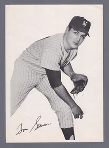 Tom Seaver New York Mets 1971 Production Artwork Print 6.5 x 9" - Picture 1 of 1