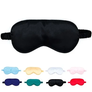 Schlafmaske Schlafbrille Schlafhilfe Augenbinde Augenabdeckung blickdichte Maske - Bild 1 von 17