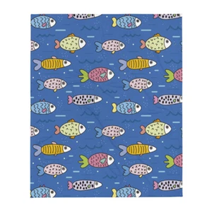 Manta azul para peces tropicales - Imagen 1 de 1