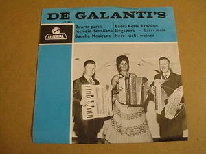 ACCORDEON 45T SINGLE IMPERIAL / DE GALANTI'S - ZWARTE PARELS - Picture 1 of 1