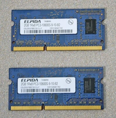 4 AllMemory 4GB 2x2GB DDR3 1600 MHz PC3-10600S - Image 1 of 3