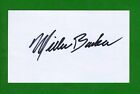 Carte index signée 3x5 Miller Barber DECEAD PGA Golfer années 60/70 C16688