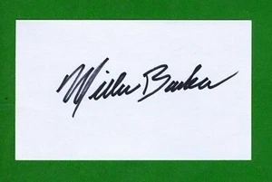 Miller Barber DECEASED PGA Golfer 60's/70's Signed 3x5 Index Card C16688 - Picture 1 of 1